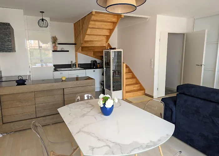 Centre: Beau Duplex T3 3* Avec Balcon, Parking, A Deux Pas De La Et Des Commerces - Fr-1-420-107 Arcachon